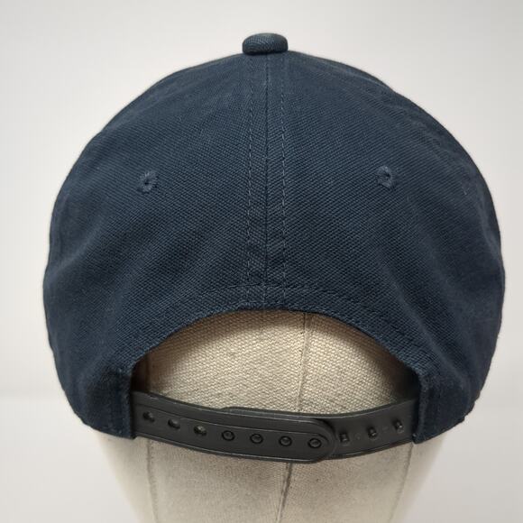 Genuine Dickies Snapback Hat Blue One Size Adjustable Outdoor Solid - Picture 6 of 9